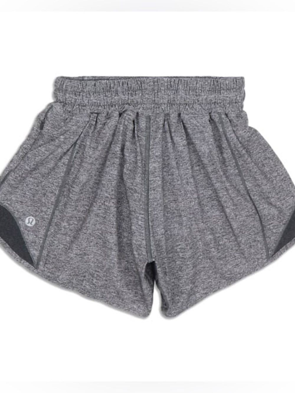Lululemon Hotty Hot Low-Rise Lined Short, 2.5” HEATHER LUX MULTI BLACK NWOT SZ 8 - Picture 11 of 16